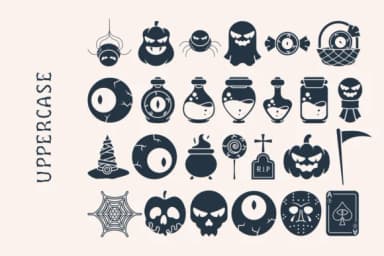 Scary Dingbats by Situjuh — Dingbats Font — thumbnail 2