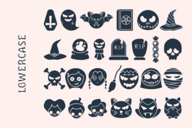 Scary Dingbats by Situjuh — Dingbats Font — thumbnail 3