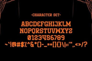 Scary Ghost by Intype Studio — Slab Serif Font — thumbnail 7