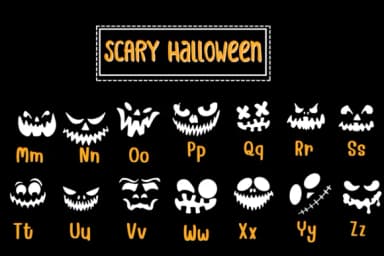 Scary Halloween by PraewDesigns — Dingbats Font — thumbnail 3
