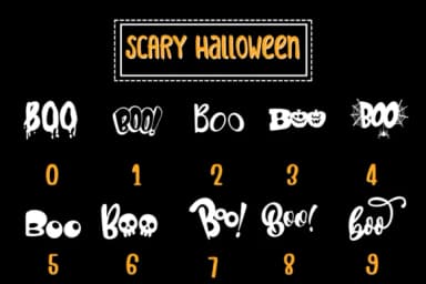 Scary Halloween by PraewDesigns — Dingbats Font — thumbnail 4
