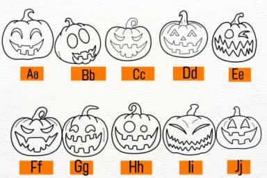 Scary Pumkin by Petal Pixels — Dingbats Font — thumbnail 2