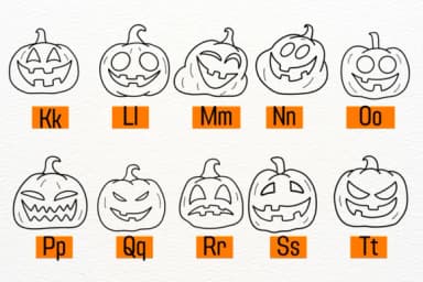 Scary Pumkin by Petal Pixels — Dingbats Font — thumbnail 3