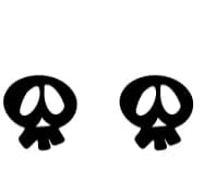 Scary Skull by Pian45 — Dingbats Font — thumbnail 7