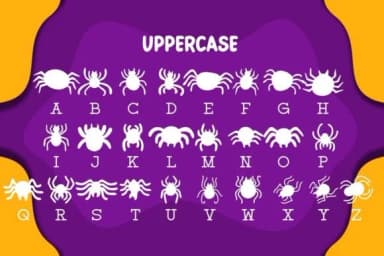Scary Spider by Pian45 — Dingbats Font — thumbnail 4