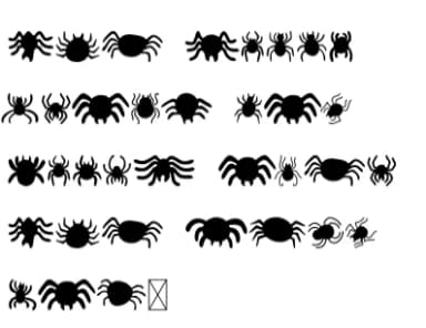 Scary Spider by Pian45 — Dingbats Font — thumbnail 8