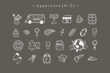 Scholan by Dito (7NTypes) — Dingbats Font — thumbnail 2