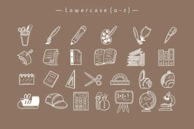 Scholan by Dito (7NTypes) — Dingbats Font — thumbnail 3