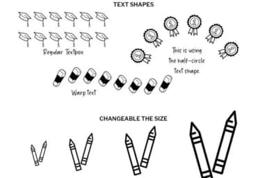 School Doodle by digitalplannerland — Dingbats Font — thumbnail 4