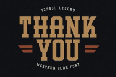 School Legend by Almairatype Studio — Slab Serif Font — thumbnail 6