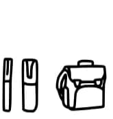 School Stuff by CrafterFonts — Dingbats Font — thumbnail 4