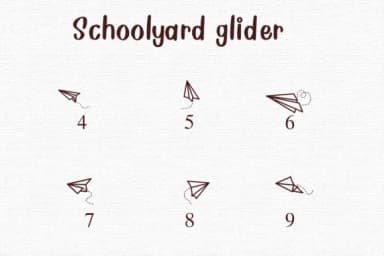Schoolyard Glider by Nongyao — Dingbats Font — thumbnail 4