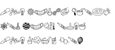 Science by Chonada — Dingbats Font — thumbnail 8