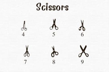 Scissors by Nongyao — Dingbats Font — thumbnail 4