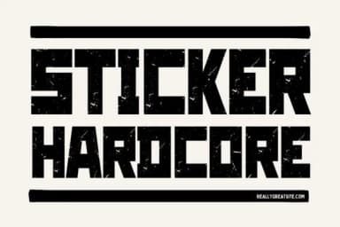 Scratch Vintage by Eystore — Slab Serif Font — thumbnail 2