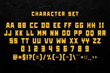 Scratch Vintage by Eystore — Slab Serif Font — thumbnail 8