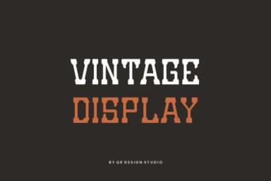 Screw Vintage by qrdesignstd — Slab Serif Font — thumbnail 2
