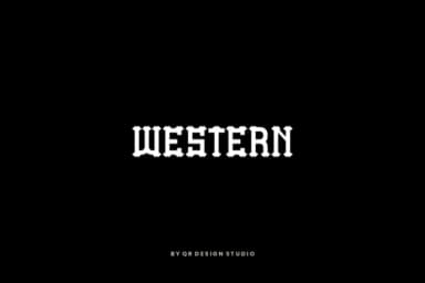 Screw Western by qrdesignstd — Slab Serif Font — thumbnail 2