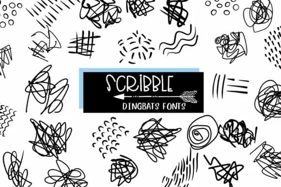 Scribble by Sirinart — Dingbats Font