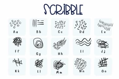 Scribble by Sirinart — Dingbats Font — thumbnail 2