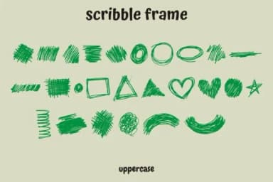 Scribble Frame by onoborgol — Dingbats Font — thumbnail 2
