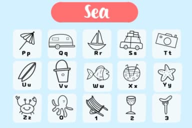 Sea by Natchuta — Dingbats Font — thumbnail 3