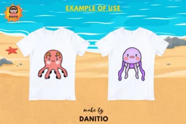 Sea Life by danita.kukkai — Dingbats Font — thumbnail 3