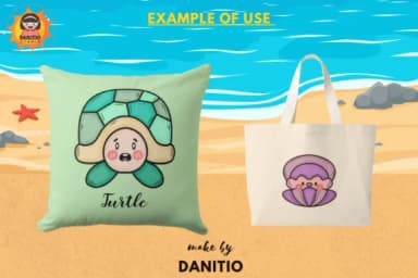 Sea Life by danita.kukkai — Dingbats Font — thumbnail 5