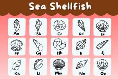 Sea Shellfish by Natchuta — Dingbats Font — thumbnail 2
