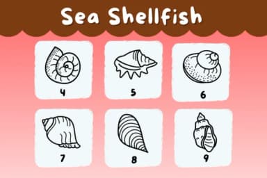 Sea Shellfish by Natchuta — Dingbats Font — thumbnail 4