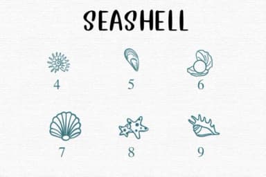 Seashell by Sontaya — Dingbats Font — thumbnail 4