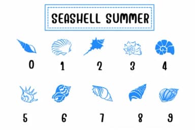 Seashell Summer by PraewDesigns — Dingbats Font — thumbnail 4