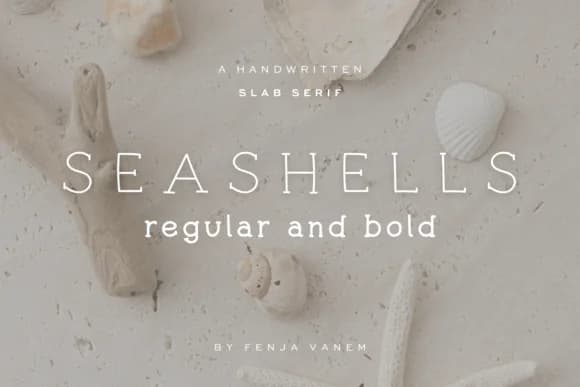 Seashells by Pretty Decadent — Slab Serif Font