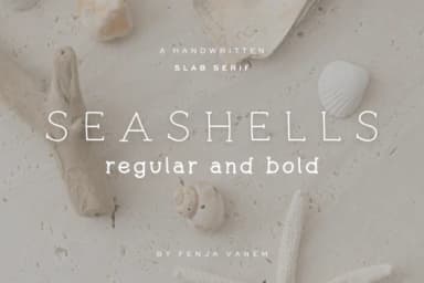 Seashells by Pretty Decadent — Slab Serif Font — thumbnail 1
