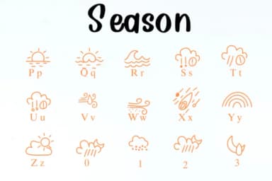 Season by Nongyao — Dingbats Font — thumbnail 3
