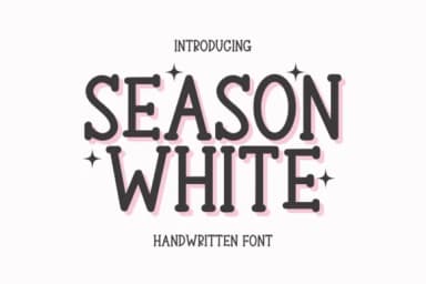 Season White by Letterayu — Slab Serif Font — thumbnail 1