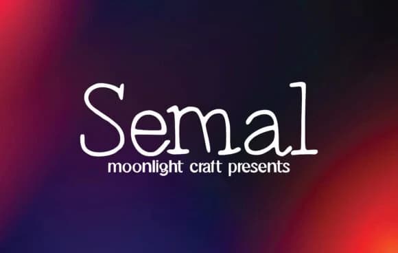 Semal by moonlight craft — Slab Serif Font