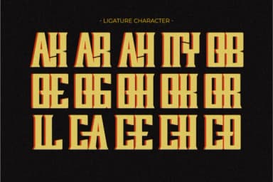 Senior Varsity by Pian45 — Slab Serif Font — thumbnail 4