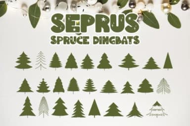 Seprus by Font-Tastic — Dingbats Font — thumbnail 1