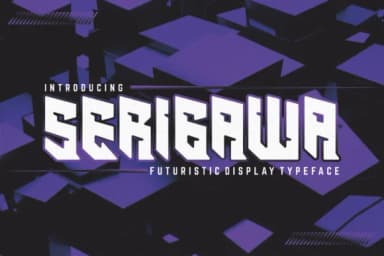 Serigawa by prayoga_std — Slab Serif Font — thumbnail 1