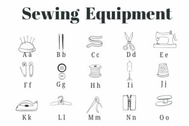 Sewing Equipment by Suphitchaya — Dingbats Font — thumbnail 2