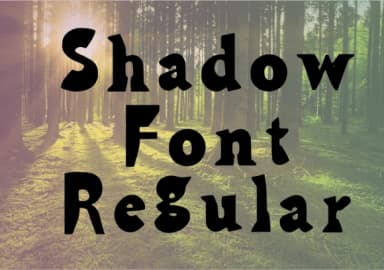 Shadow by Timhar Designer — Slab Serif Font — thumbnail 2