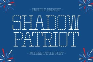 Shadow Patriot by Intype Studio — Slab Serif Font — thumbnail 1