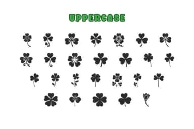 Shamrock by Eystore — Dingbats Font — thumbnail 2