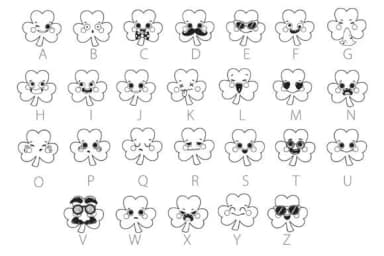 Shamrock Shake Dingbats by Illustration Ink — Dingbats Font — thumbnail 3