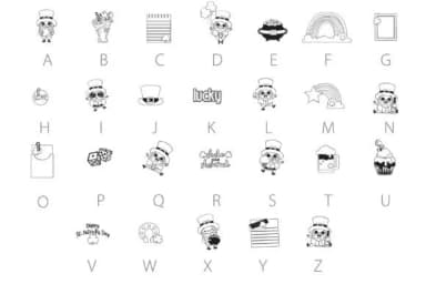Shamrock Shake Dingbats by Illustration Ink — Dingbats Font — thumbnail 4
