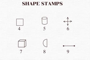 Shape Stamps by Nongyao — Dingbats Font — thumbnail 4