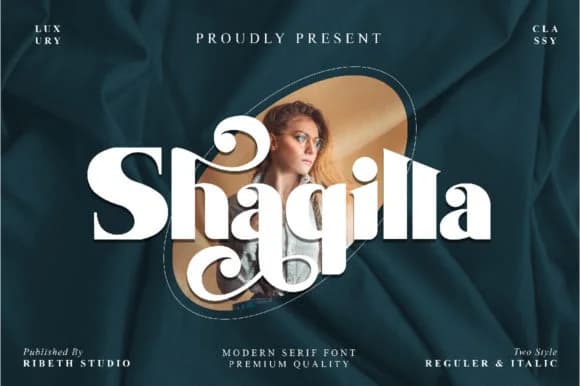 Shaqilla by Ribeth Studio — Slab Serif Font