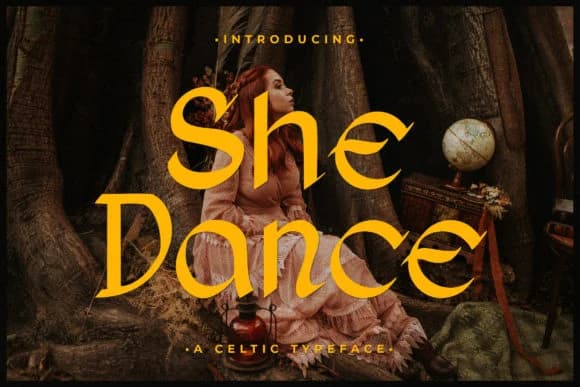 She Dance by TypeFactory — Slab Serif Font — preview 1