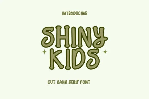 Shiny Kids by SiapGraph — Slab Serif Font